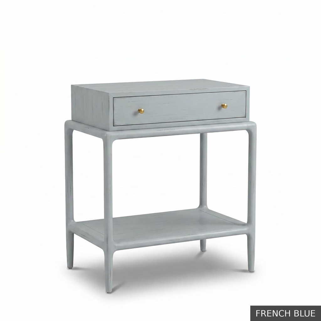 Willow Side Table / French Blue