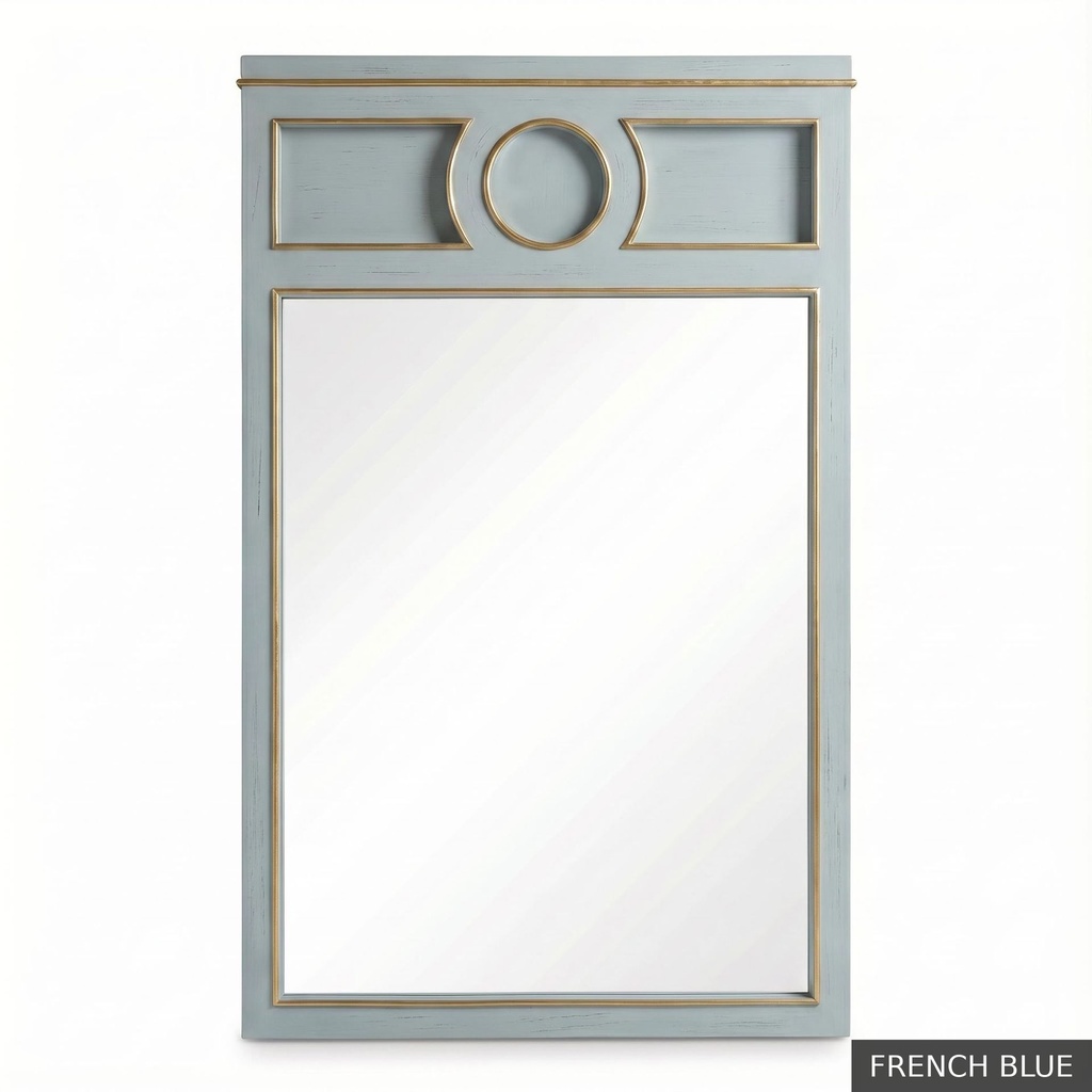 [EUR: Pfino] Portofino Mirror / French Blue + Gold