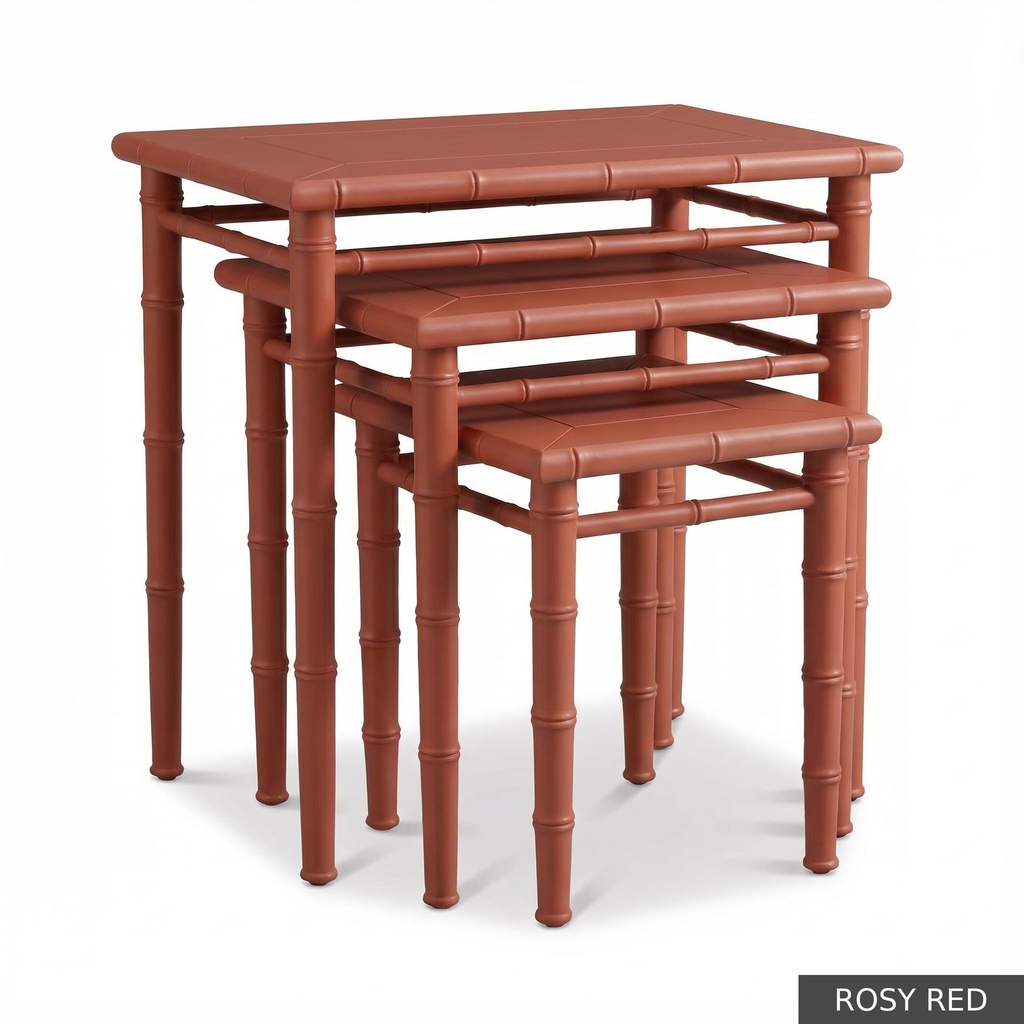 [EUR: Linc] Lincoln Side Table    / Rosy Red
