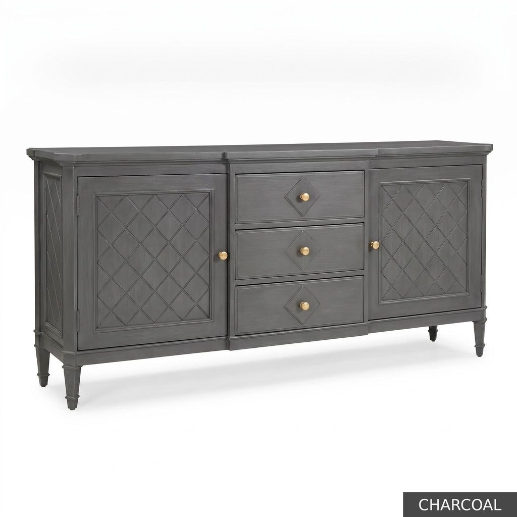 [EUR: Maco] Macon Buffet   / Charcoal