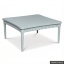 Harrison Cocktail Table 42" Sq / French Blue