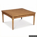 Harrison Cocktail Table 42" Sq / Antique Pine Stain