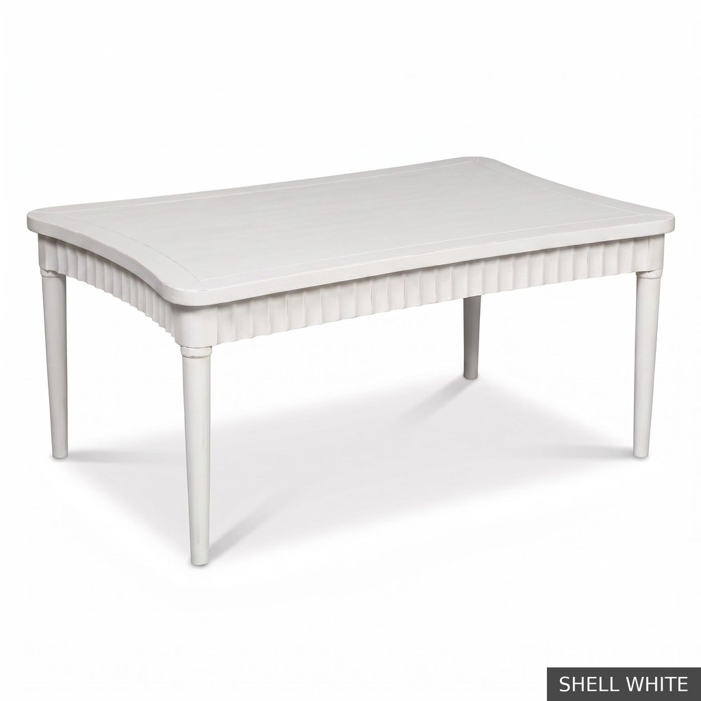 Harrison Cocktail Table 48"x30" / Shell White