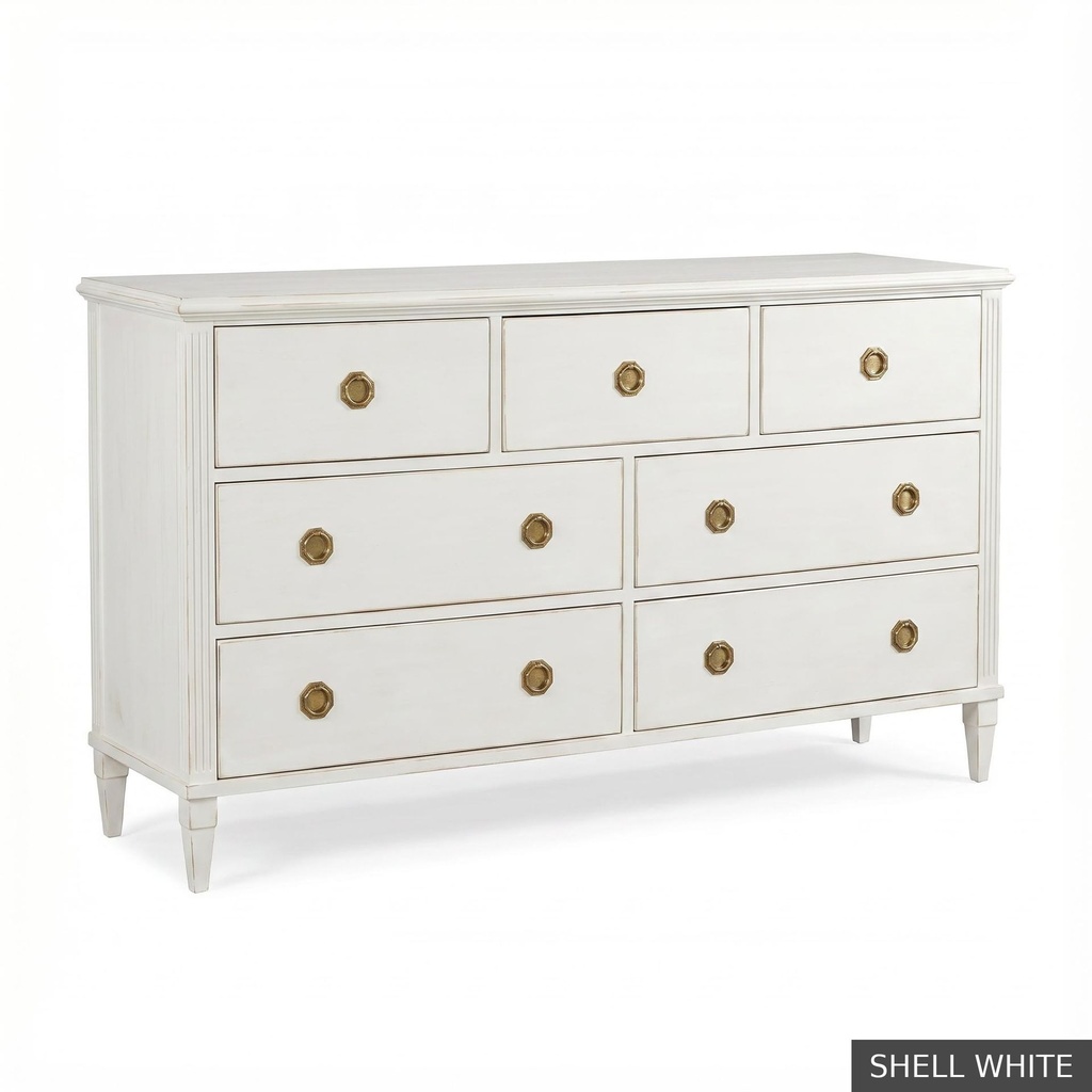 Norwich Chest / Shell White