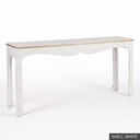 [EUR: Jasm] Jasmine Console   / Shell White + Gold