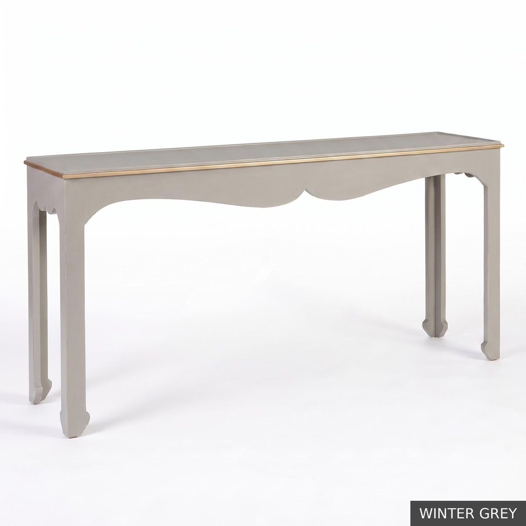 [EUR: Jasm] Jasmine Console   / Winter Grey + Gold
