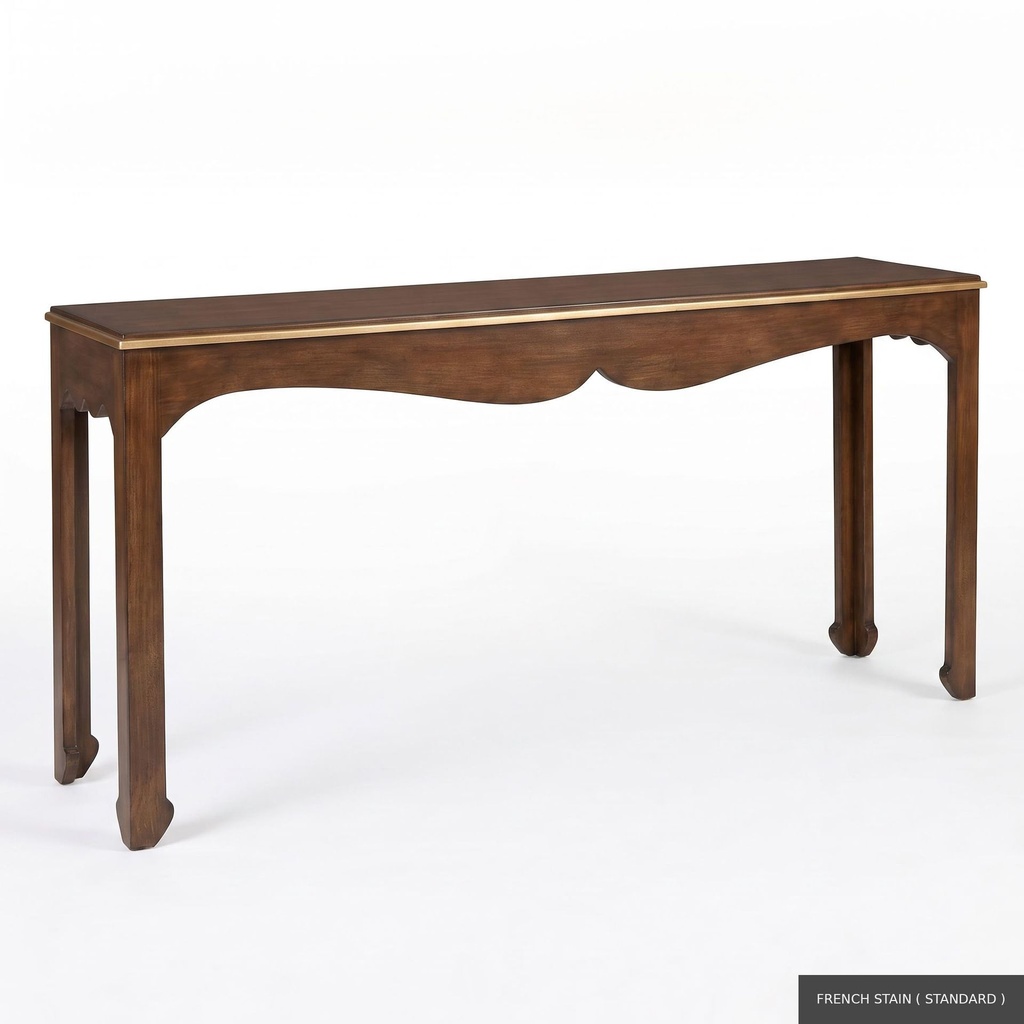 [EUR: Jasm] Jasmine Console   / French Stain ( Standard ) + Gold