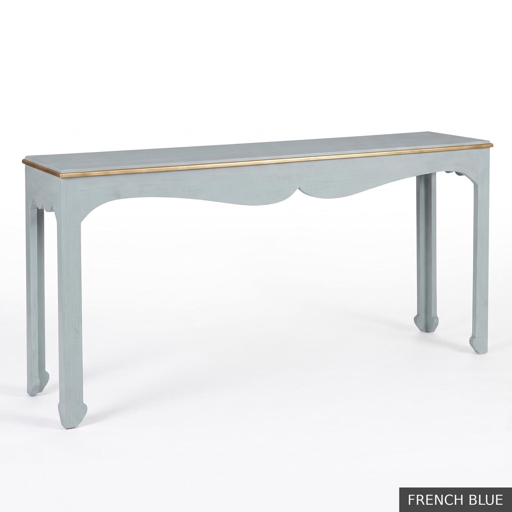 [EUR: Jasm] Jasmine Console   / French Blue + Gold