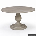 [EUR: Lafa-48] Lafayette Dining Table - 48"  / Winter Grey