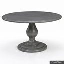 [EUR: Lafa-48] Lafayette Dining Table - 48"  / Charcoal