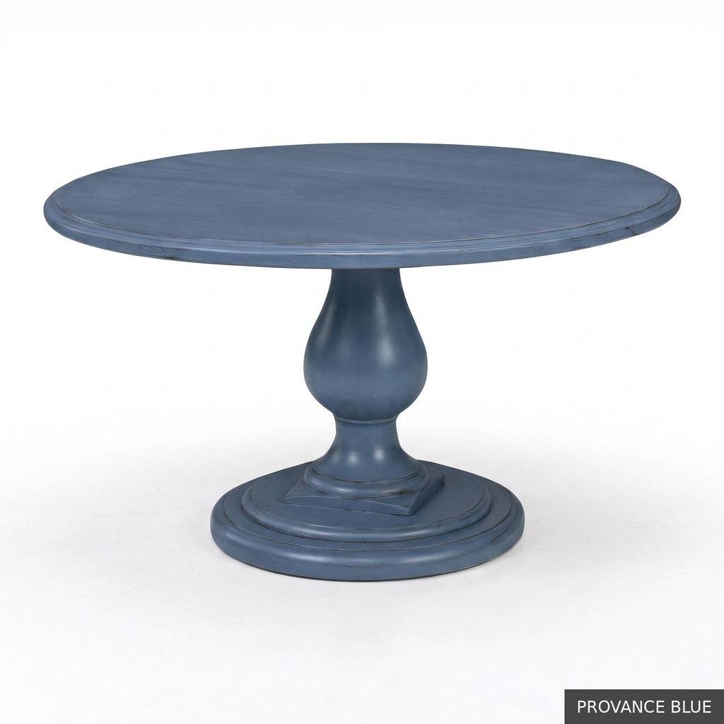 [EUR: Lafa-48] Lafayette Dining Table - 48"  / Provance Blue