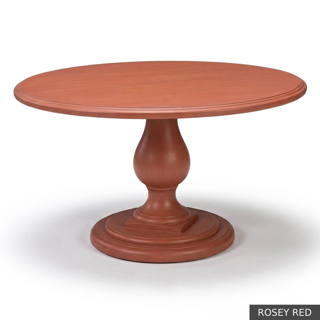 [EUR: Lafa-54] Lafayette Dining Table - 54"  / Rosey Red