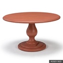 [EUR: Lafa-54] Lafayette Dining Table - 54"  / Rosey Red