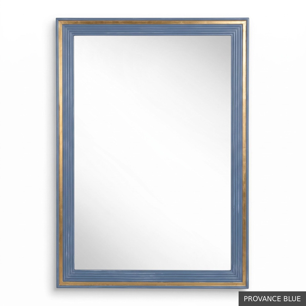 [EUR: Dela] Delano Mirror  / Provance Blue + Gold