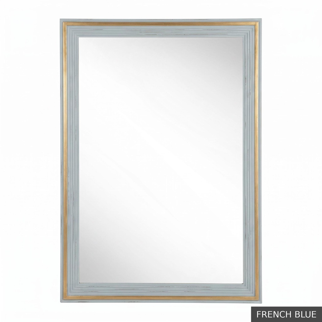 [EUR: Dela] Delano Mirror  / French Blue + Gold