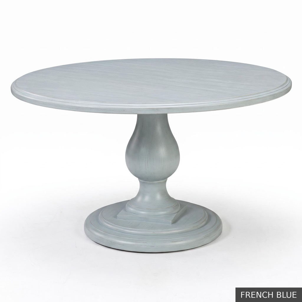 [EUR: Lafa-48] Lafayette Dining Table - 48"  / French Blue