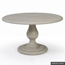 [EUR: Lafa-72] Lafayette Dining Table - 72"   / Winter Grey