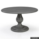[EUR: Lafa-72] Lafayette Dining Table - 72"   / Charcoal