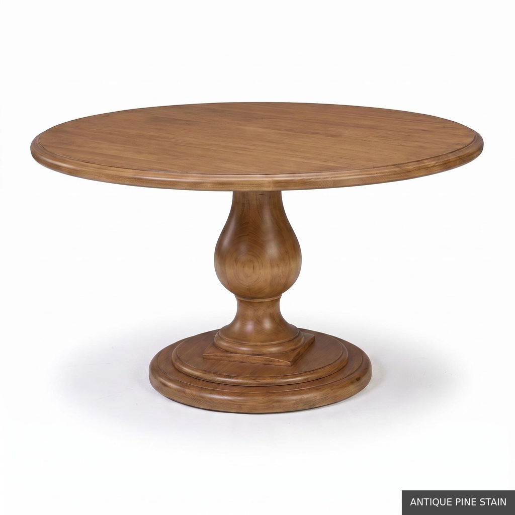 [EUR: Lafa-72] Lafayette Dining Table - 72"   / Antique Pine Stain