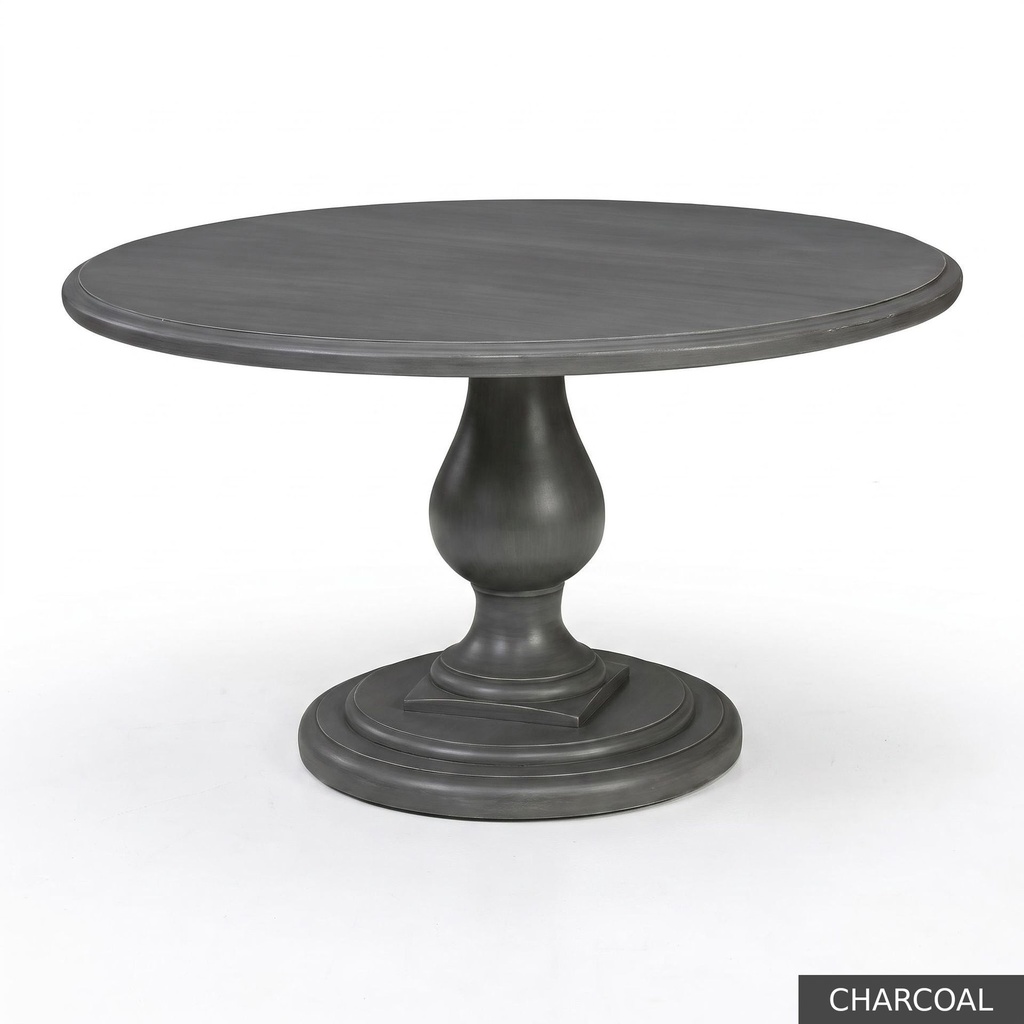 [EUR: Lafa-60] Lafayette Dining Table - 60"   / Charcoal