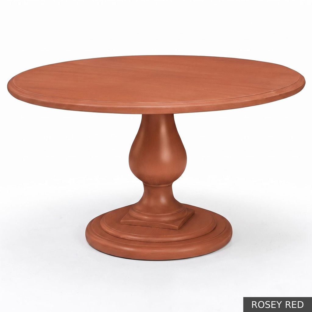 [EUR: Lafa-60] Lafayette Dining Table - 60"   / Rosey Red