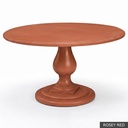 [EUR: Lafa-60] Lafayette Dining Table - 60"   / Rosey Red