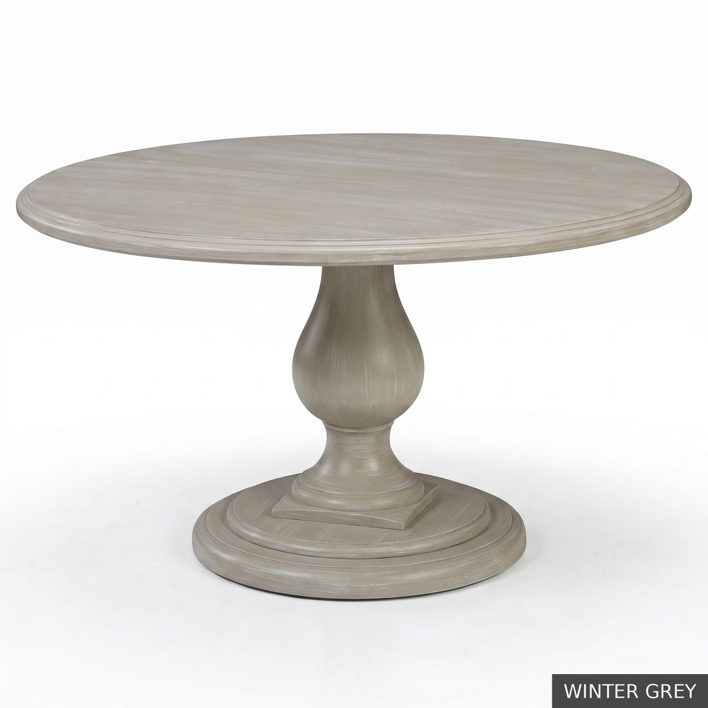 [EUR: Lafa-60] Lafayette Dining Table - 60"   / Winter Grey