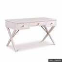 [EUR: Well] Wellington Desk   / Shell White
