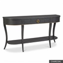 [EUR: Wind] Windsor Console / Charcoal + Gold