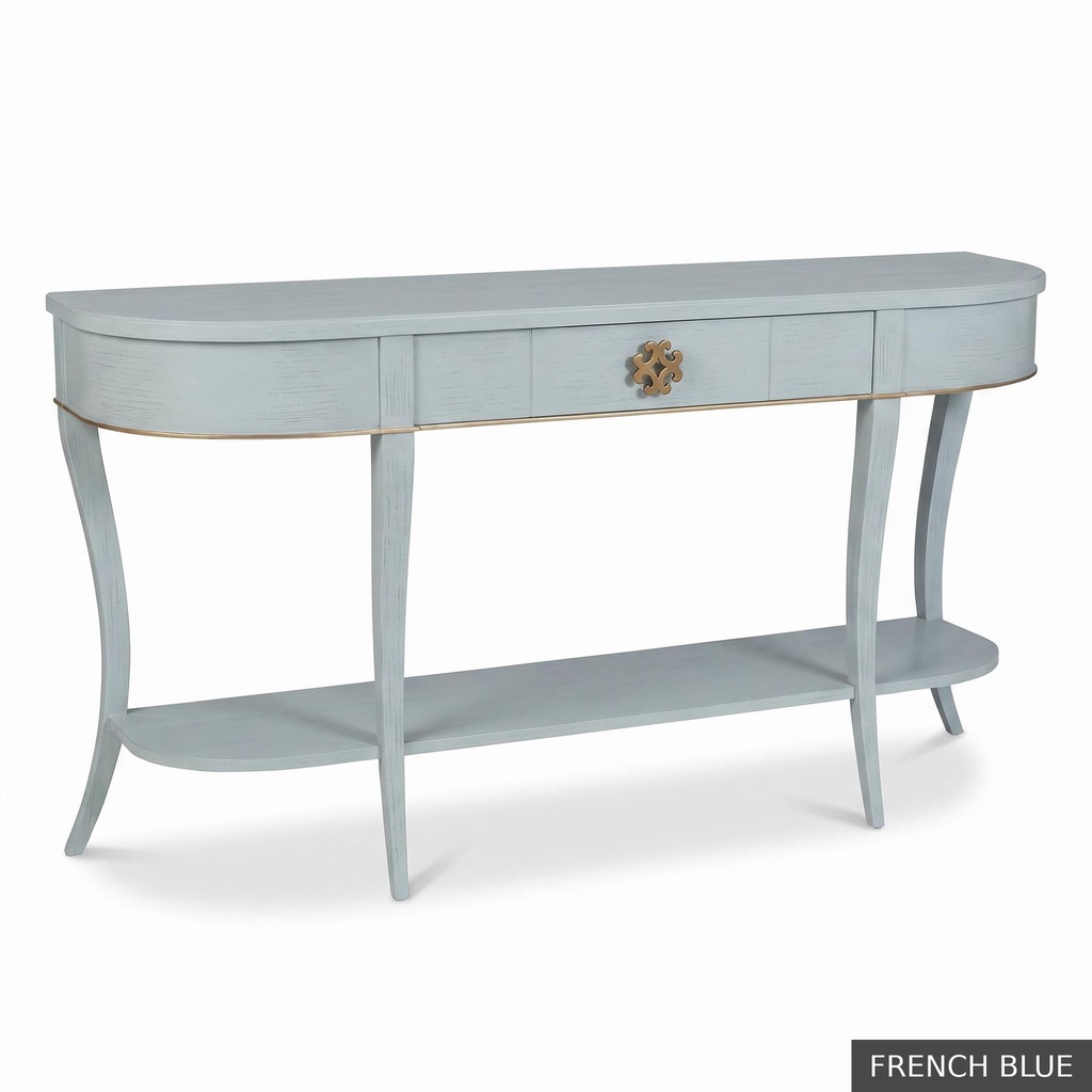 [EUR: Wind] Windsor Console / French Blue + Gold
