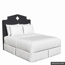 [EUR: NapoQHB] Napoleon - Queen Headboard   / Wrought Iron