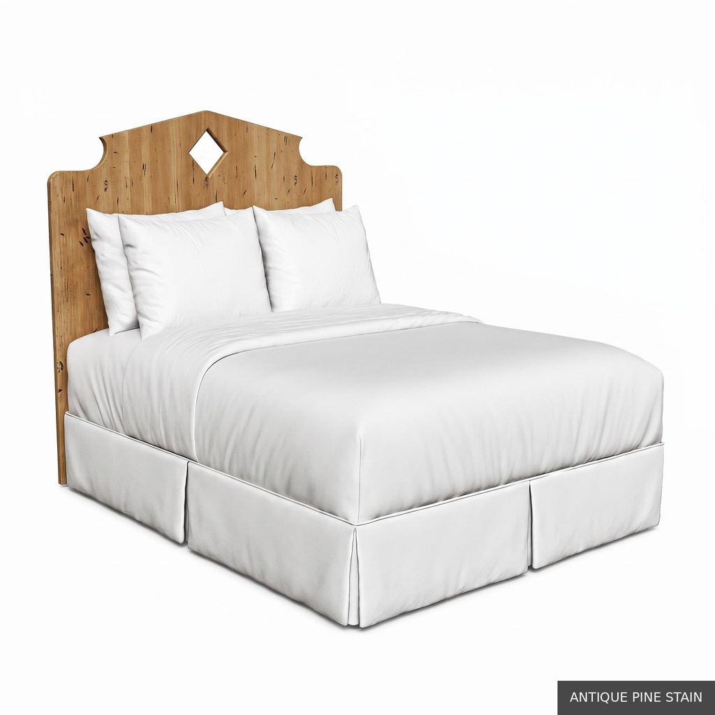 [EUR: NapoQHB] Napoleon - Queen Headboard   / Antique Pine Stain