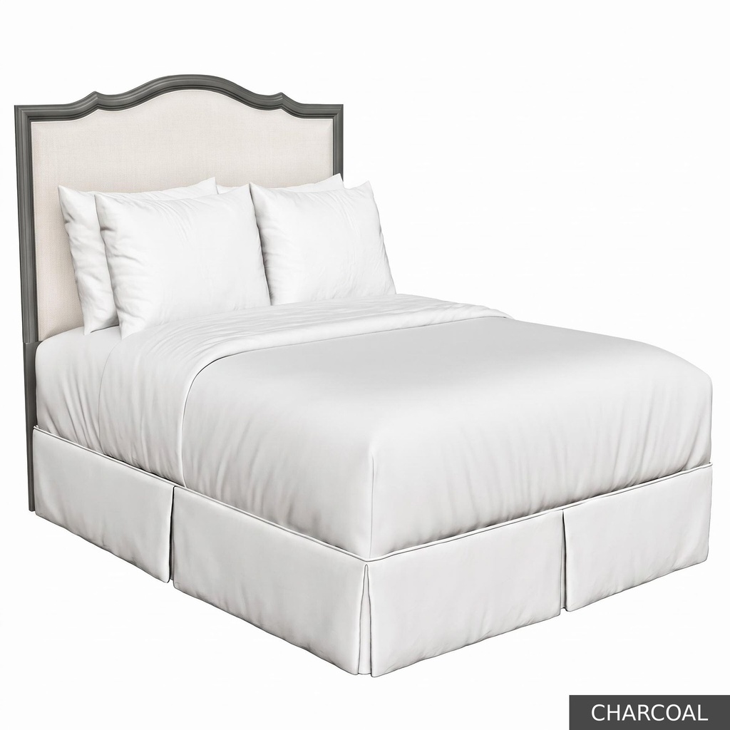 [EUR: LaurTHB] Lauren - Twin Headboard   / Charcoal