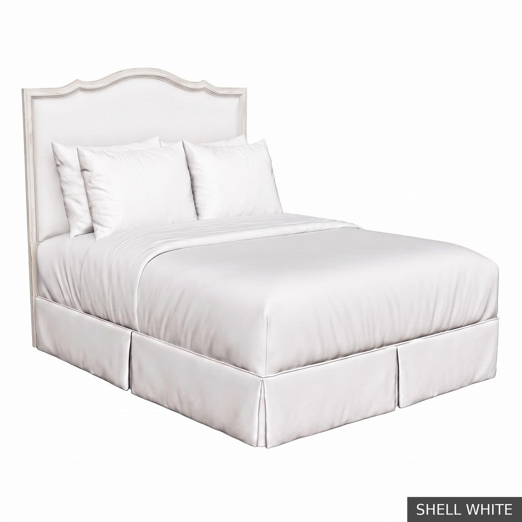[EUR: LaurTHB] Lauren - Twin Headboard   / Shell White