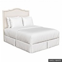 [EUR: LaurQHB] Lauren - Queen Headboard   / Shell White
