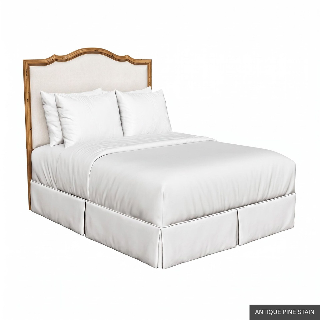 [EUR: LaurQHB] Lauren - Queen Headboard   / Antique Pine Stain