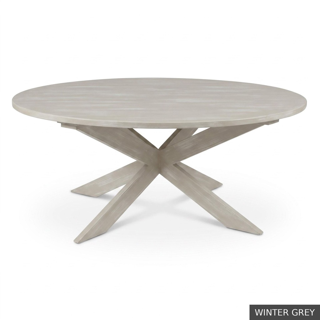 Malibu Oval Table / Winter Grey