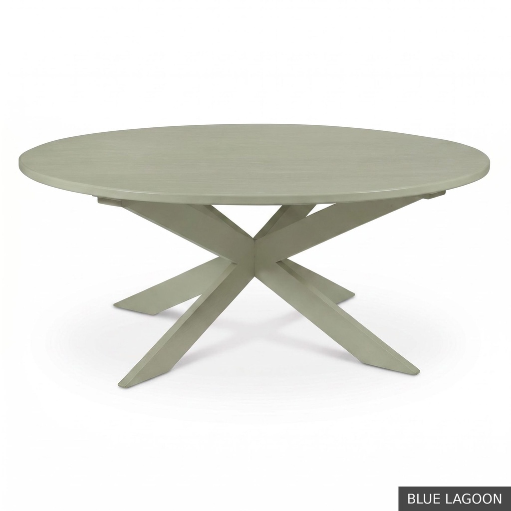 Malibu Oval Table / Blue Lagoon