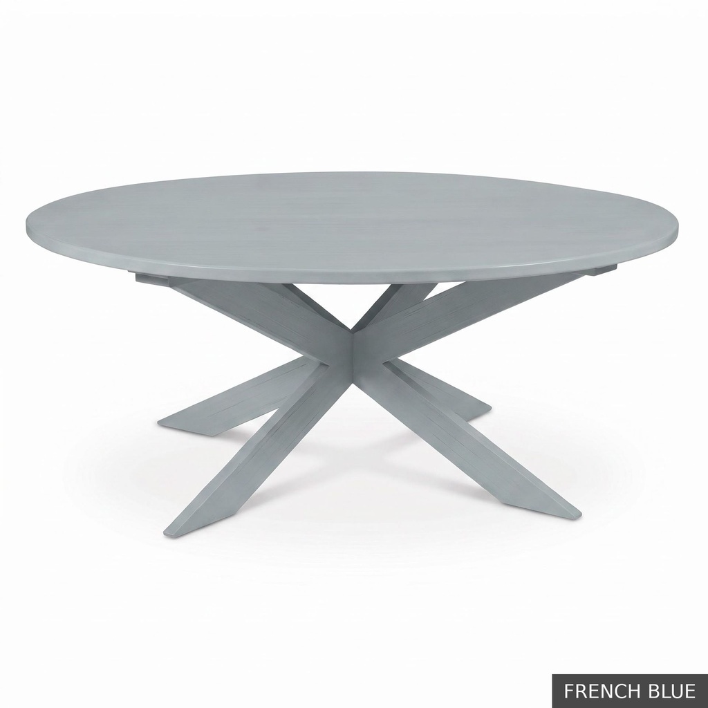 Malibu Oval Table / French Blue