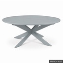 Malibu Oval Table / French Blue