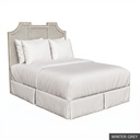 [SIG: NantK] Nantucket King Headboard / Winter Grey + Gold