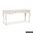 [EUR: Orle] Orleans Desk / Shell White + Gold