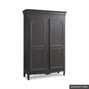 [EUR: Madi] Madison Display Cabinet   / Wrought Iron + Gold