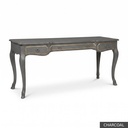 [EUR: Orle] Orleans Desk / Charcoal + Gold