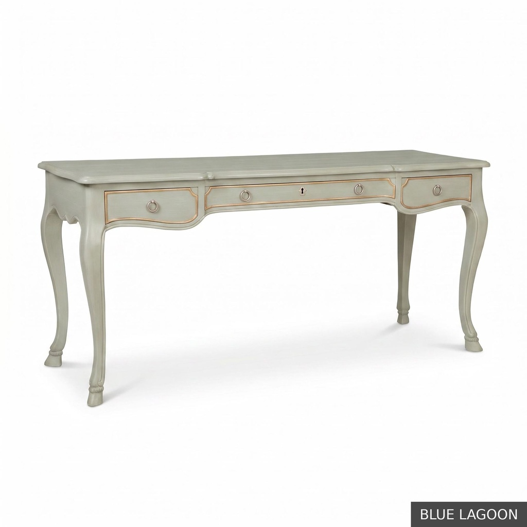 [EUR: Orle] Orleans Desk / Blue Lagoon + Gold