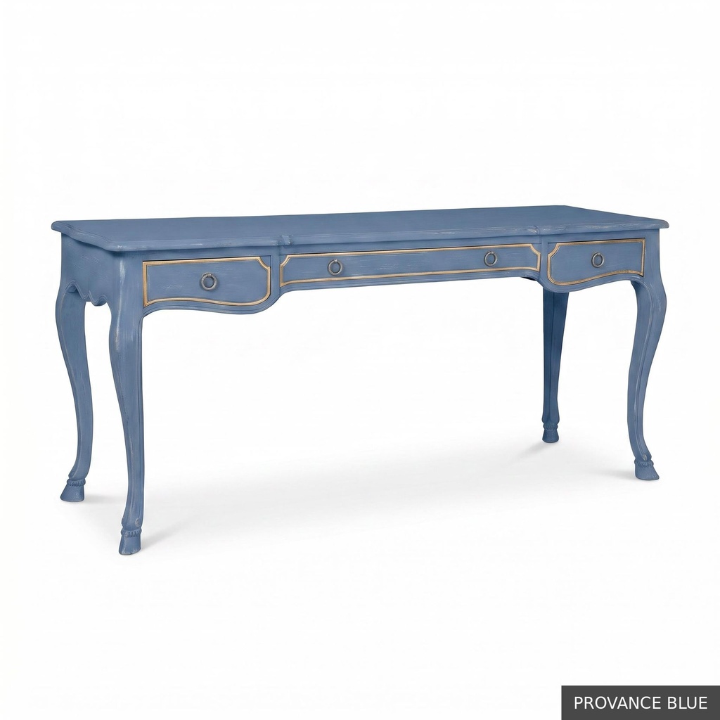 [EUR: Orle] Orleans Desk / Provance Blue + Gold