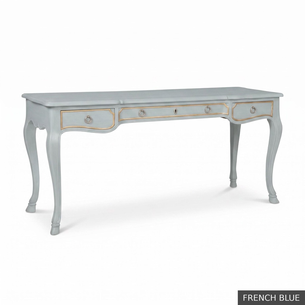 [EUR: Orle] Orleans Desk / French Blue + Gold