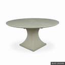 Libby Dining Table - 48" / Blue Lagoon