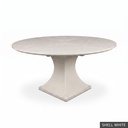 Libby Dining Table - 72" / Shell White