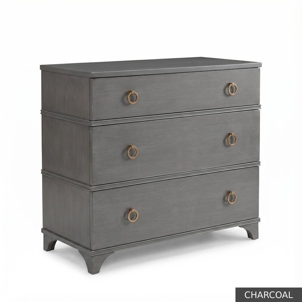 London Chest / Charcoal